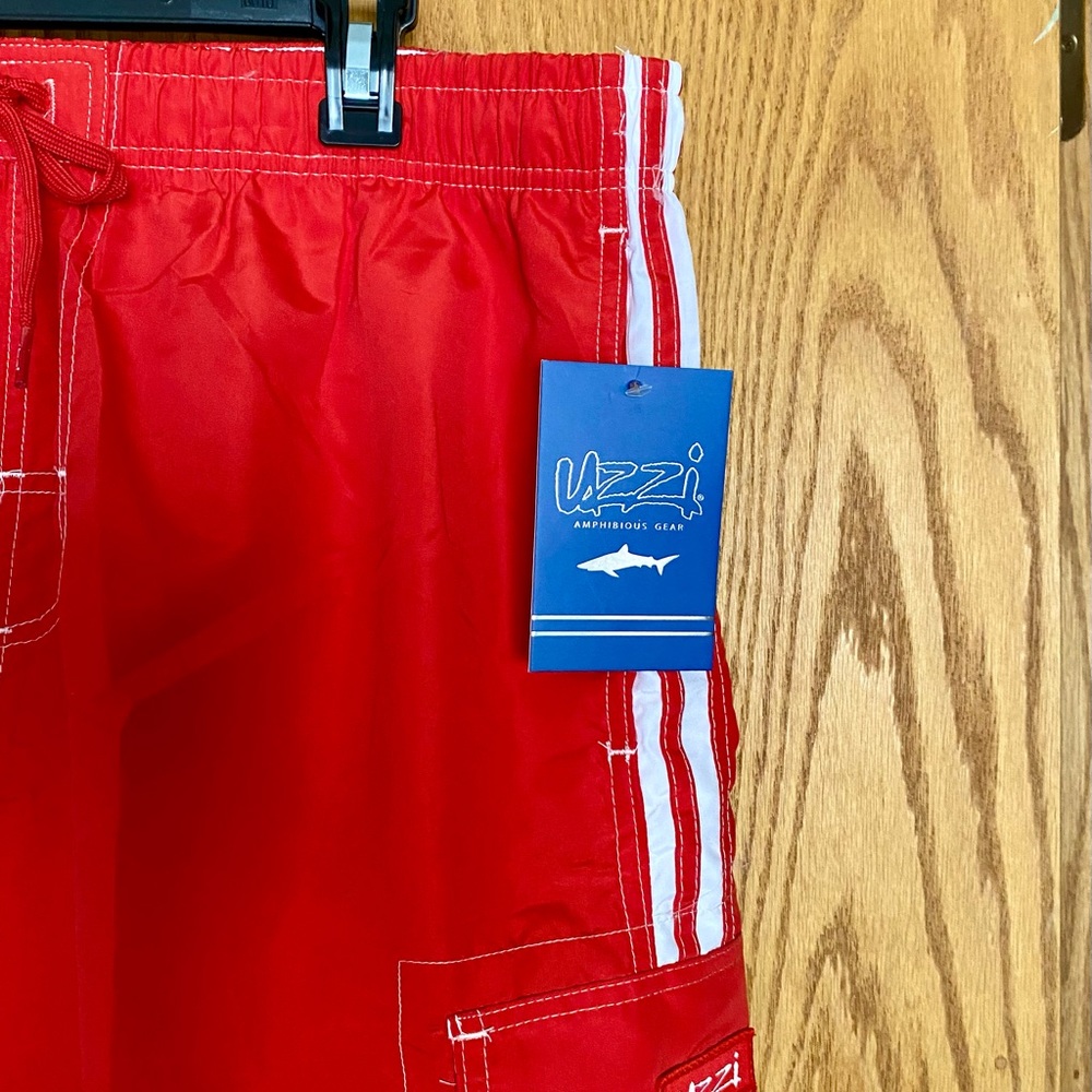 Men’s Cargo Swim Trunks Board Shorts - Picture 6 of 10